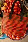 Woven Zip Tote