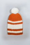 Pampa Striped Pom Beanie