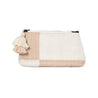 Inti Small Woven Colorblock Cosmetic Pouch - Last Chance