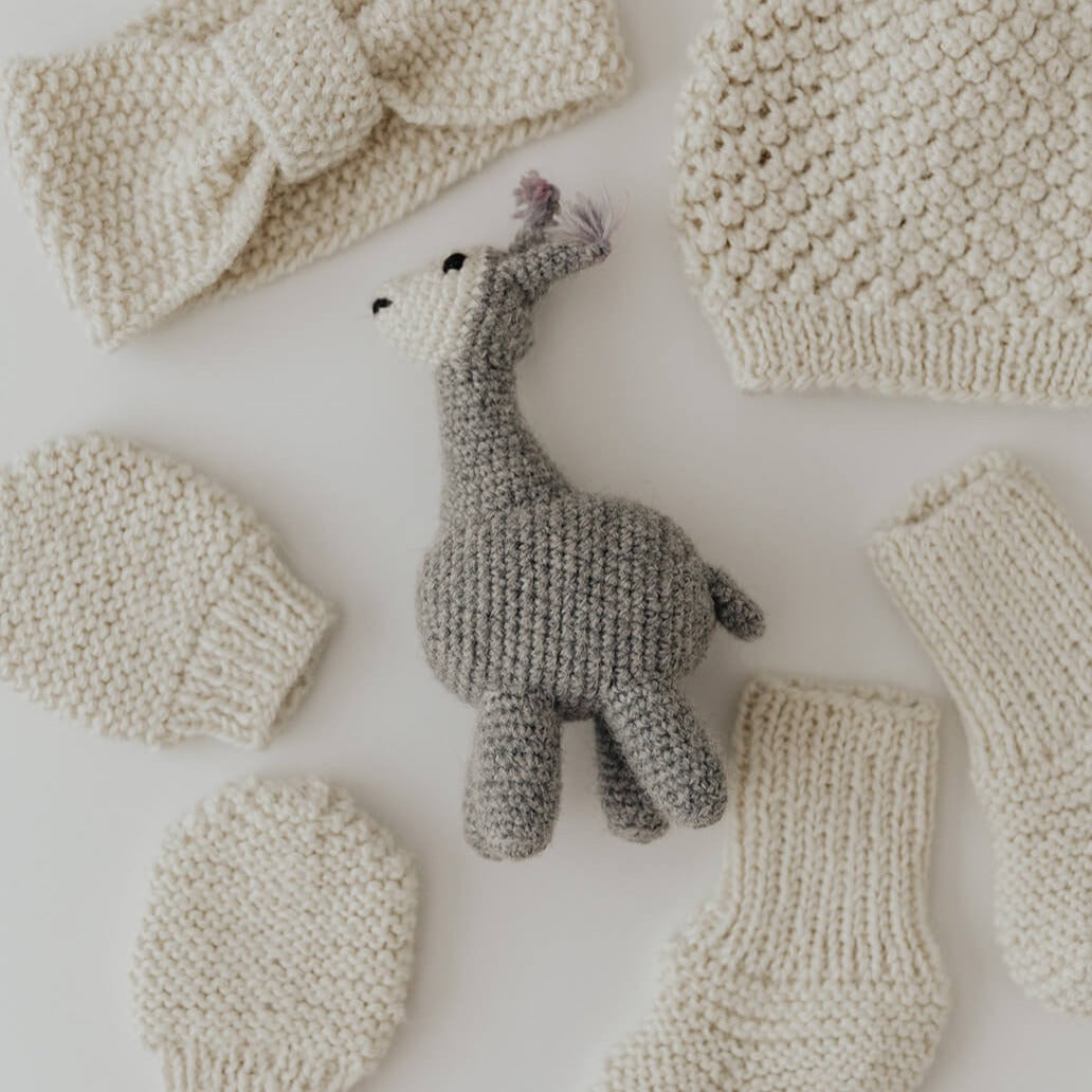 Llama Knit Play Toy